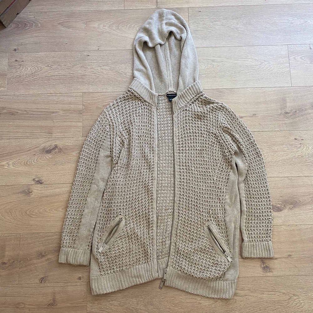 Nordstrom over sized large hooded cardigan
